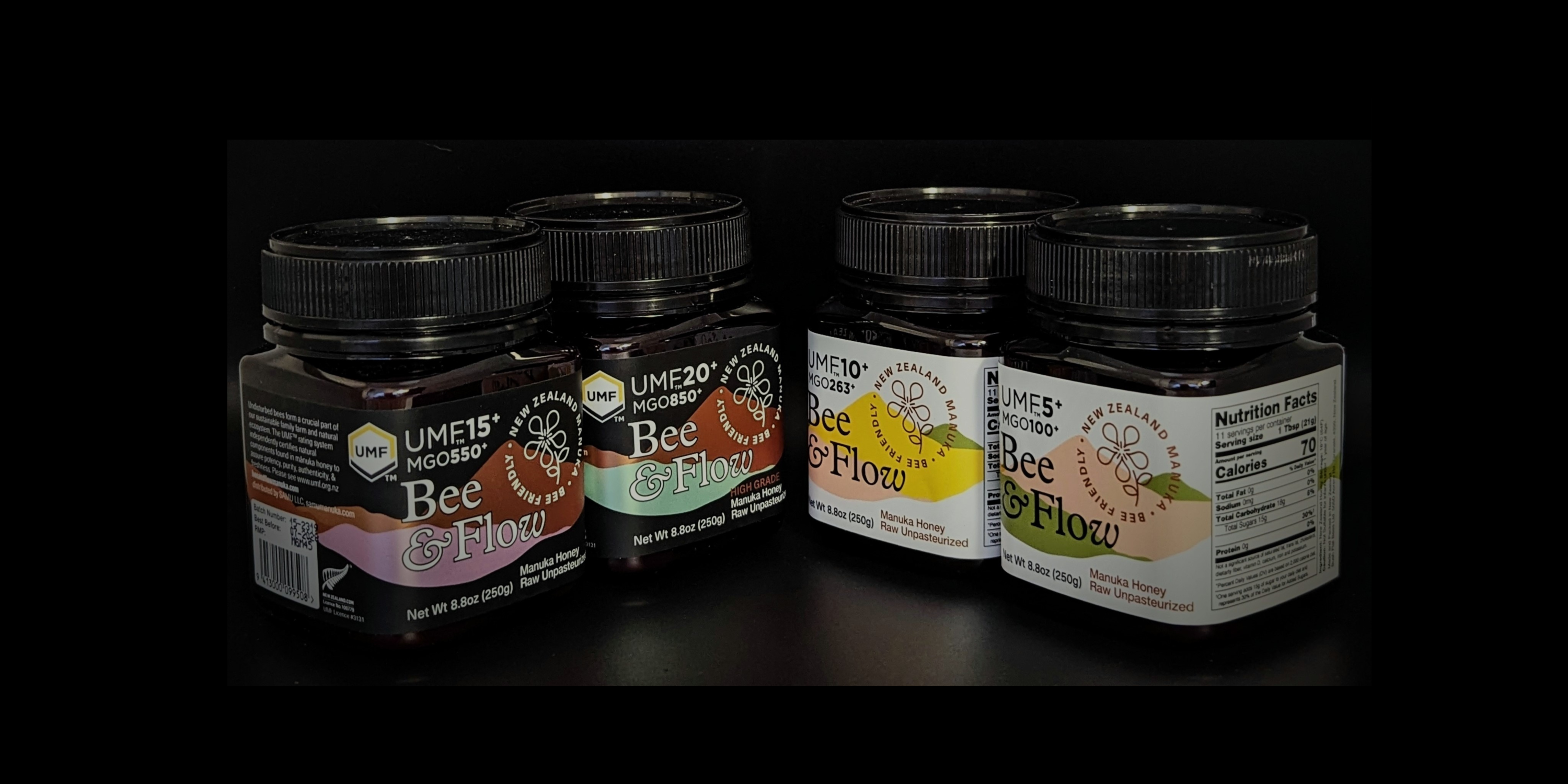 all jars black background