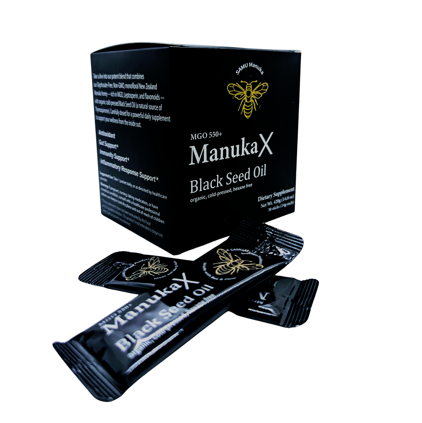 Manuka X Black Seed Oil